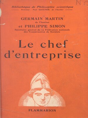 cover image of Le chef d'entreprise